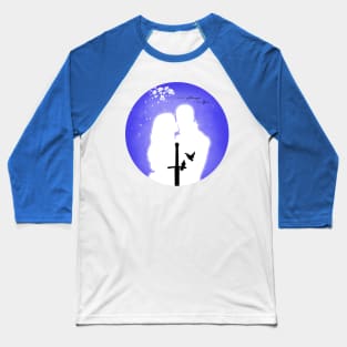 SNOWING Baseball T-Shirt